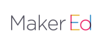 Maker Ed Logo - Horizontal - White Background