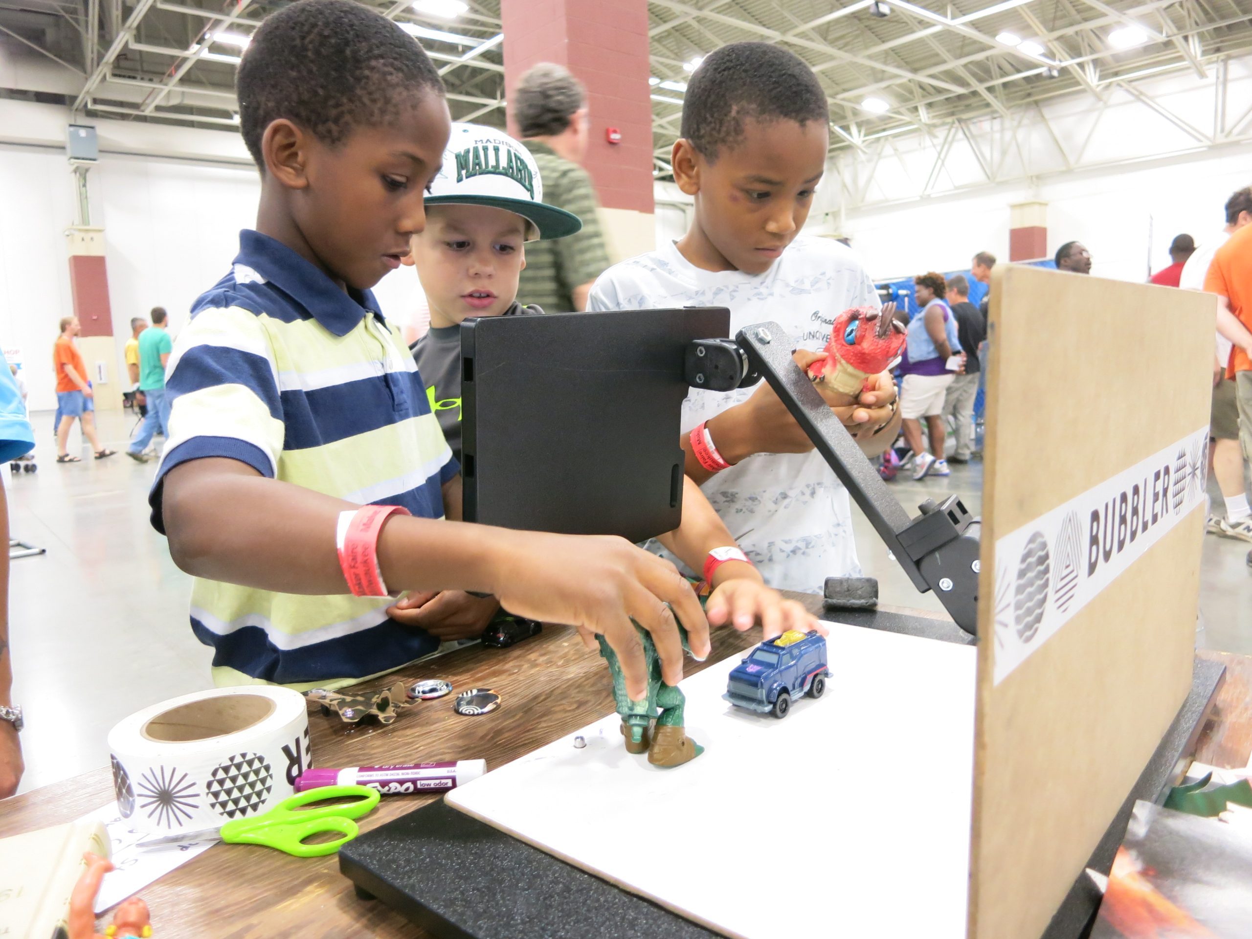 Maker Corps 2016 at The Bubbler at Madison Public Library